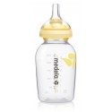 Frasco para Leite Materno 250 ml com Tetina de fluxo médio Medela