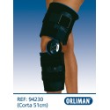 Ortótese de joelho com articulação de flexo-extensão curta 51 cm Orliman