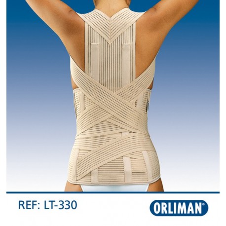 Cinta dorsolombar semi-rígida Lumbitron forte