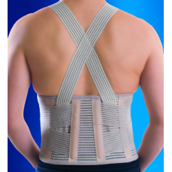 Faixa elástica sacrolombar com alças - Anatomic Help 0172