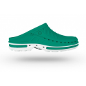 Soca Clog Branco/Verde Wock