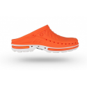Soca Clog Branco/Laranja Wock
