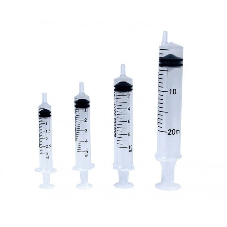 Seringa 3 peças Luer Slip 10 ml sem Agulha 