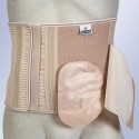 Cinta abdominal para ostomizados/ostomias com orifício 16 cm Orliman