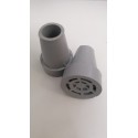 Ponteira para canadiana 18 mm borracha