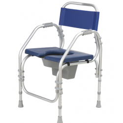Cadeira sanitária/banho de alumínio Pacific