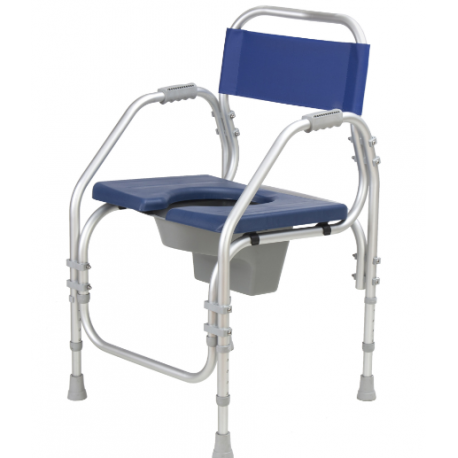 Cadeira sanitária/banho de alumínio Pacific