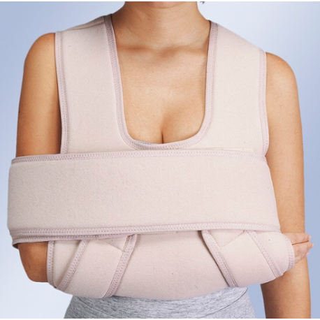 Suporte de braço com banda torácica