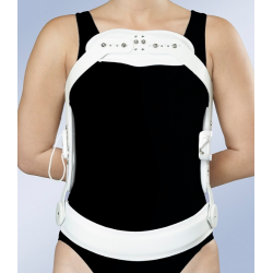 Colete de Jewett com banda pelvica basculante