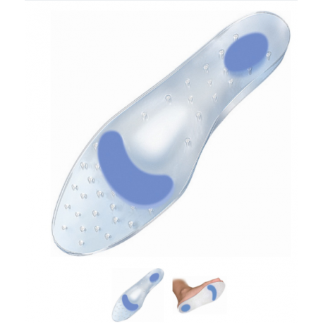 Palmilha Anatómica em Silicone c/ Dupla Densidade