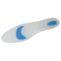 Palmilha em silicone sem apoio retrocapital Orliman