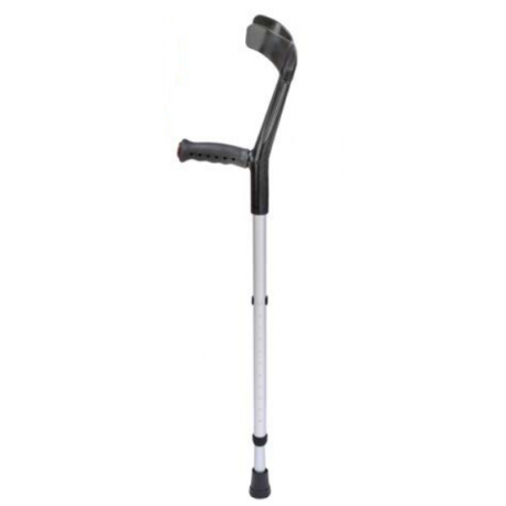 Canadiana de haste integral com aro articulado e punho macio preta