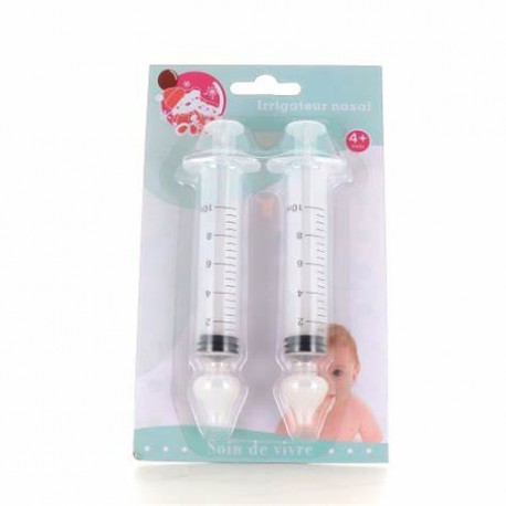 Seringa de lavagem nasal para bebé 4+meses