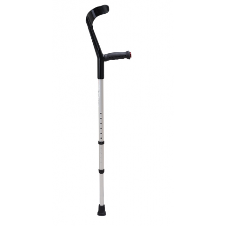 Canadiana de haste integral com aro articulado e punho macio preta